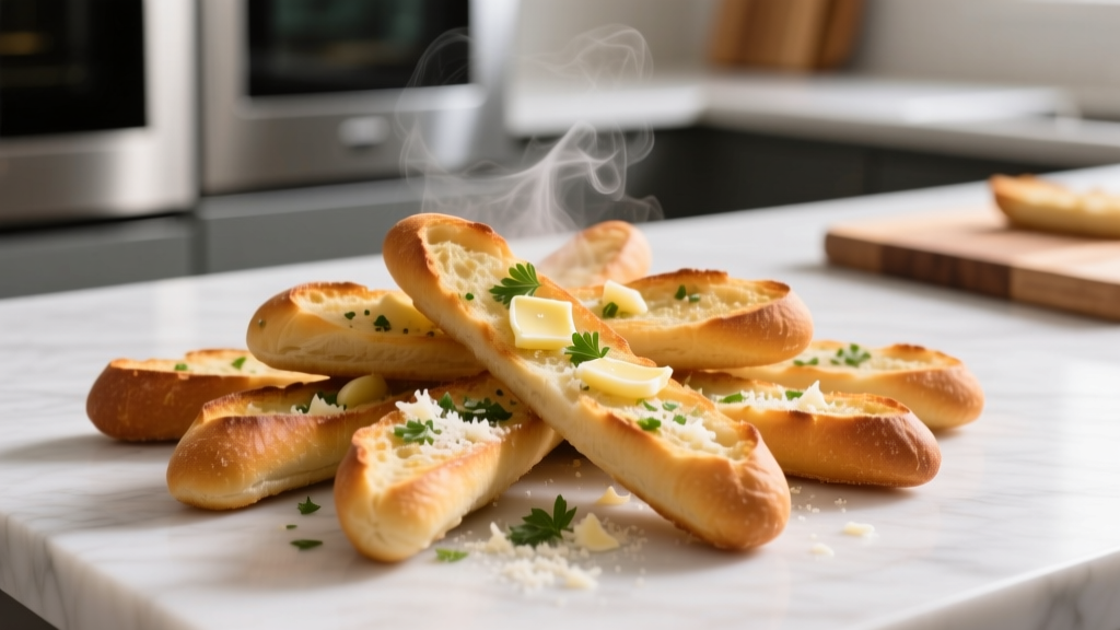 Easy Garlic Bread Sticks Recipe: Crispy Homemade Guide