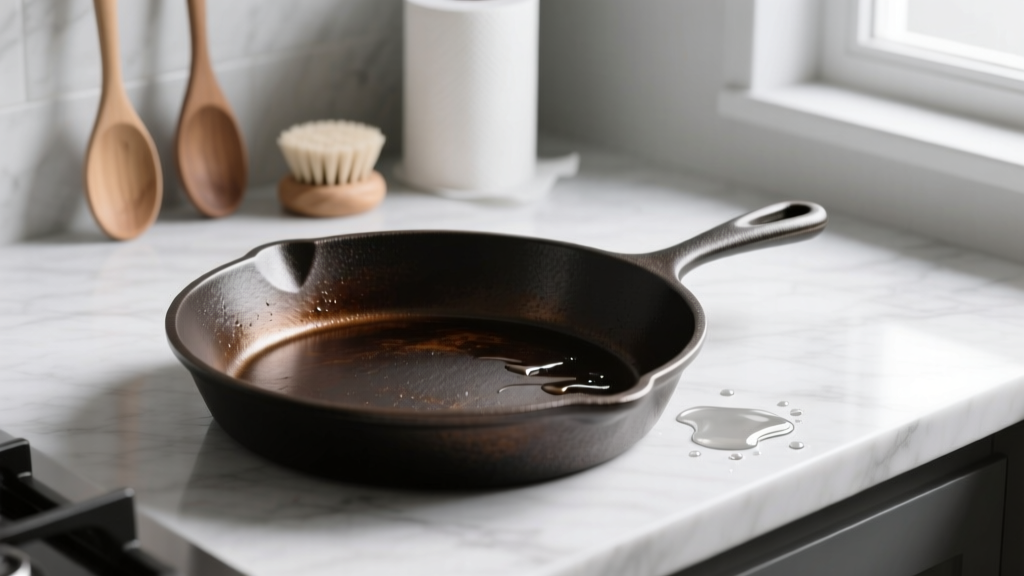 How to Clean a Cast Iron Skillet After Cooking: No-Rust Guide