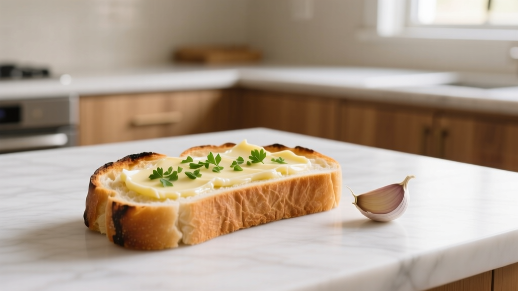 Simple Garlic Bread Recipe with Regular Sandwich Bread