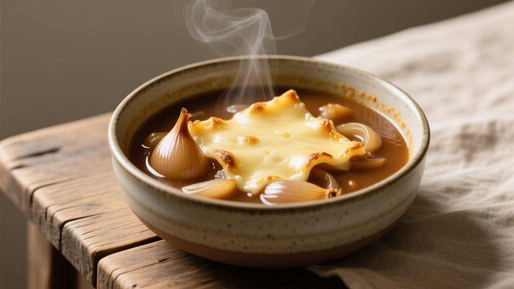Traditional French Onion Soup: Slow-Cooked Onions Make It Authentic