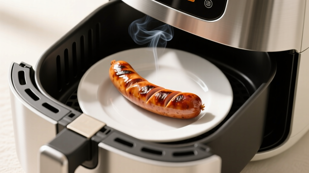 Air Fry Smoked Sausage: Simple 6-Minute Method