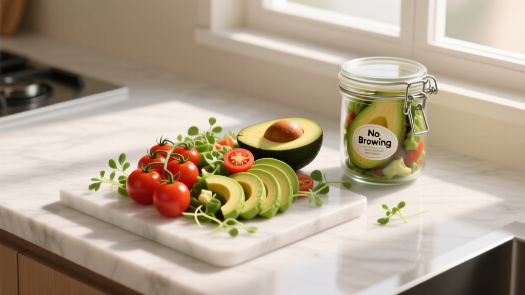 Tomato Avocado Salad: Pro Tips for Zero Browning