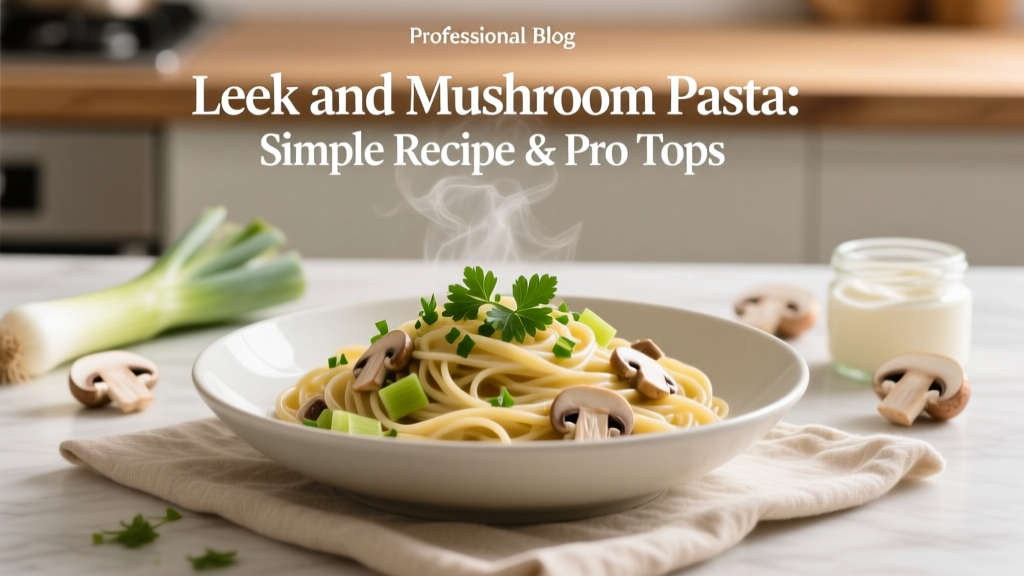 Leek and Mushroom Pasta: Simple Recipe & Pro Tips