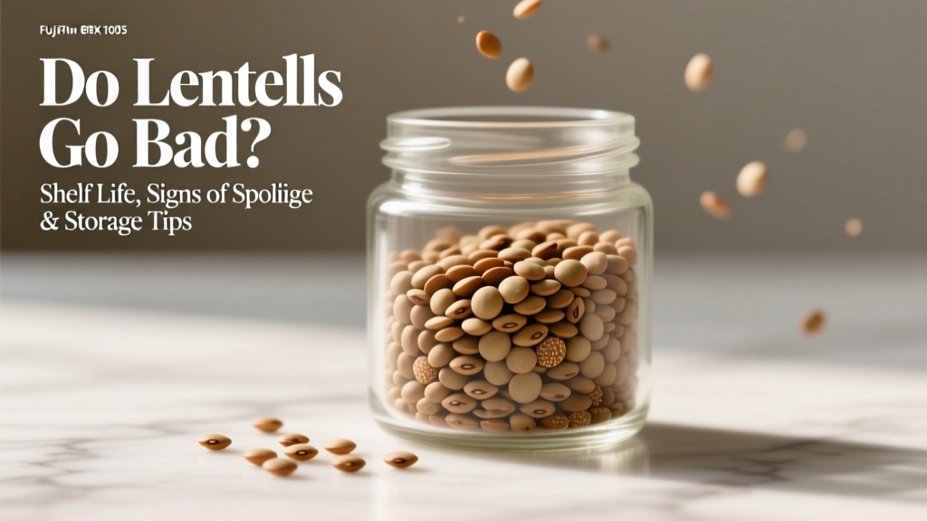 Do Lentils Go Bad? Shelf Life, Signs of Spoilage & Storage Tips