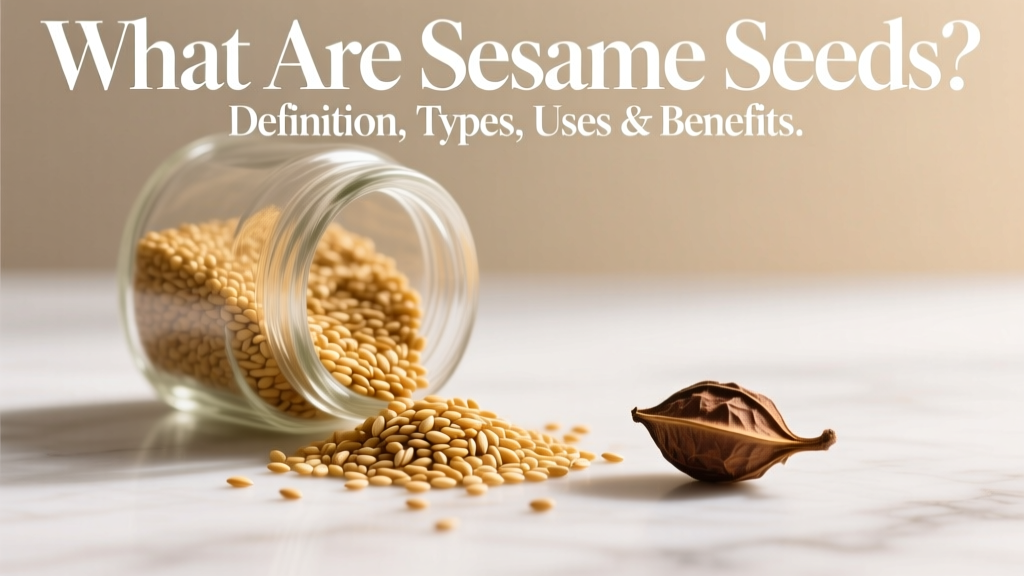 What Are Sesame Seeds? Definition, Types, Uses & Benefits