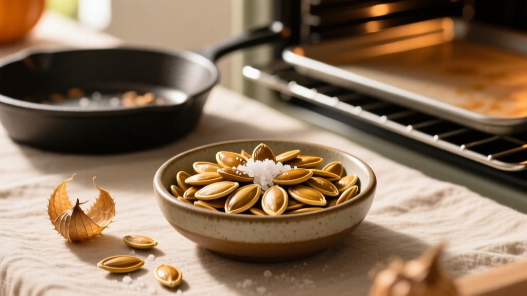 How to Roast Pumpkin Seeds: Simple Oven & Pan Guide