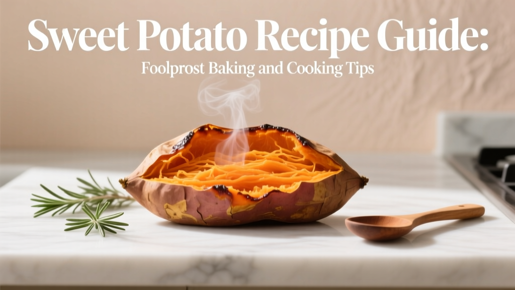 Sweet Potato Recipe Guide: Foolproof Baking and Cooking Tips