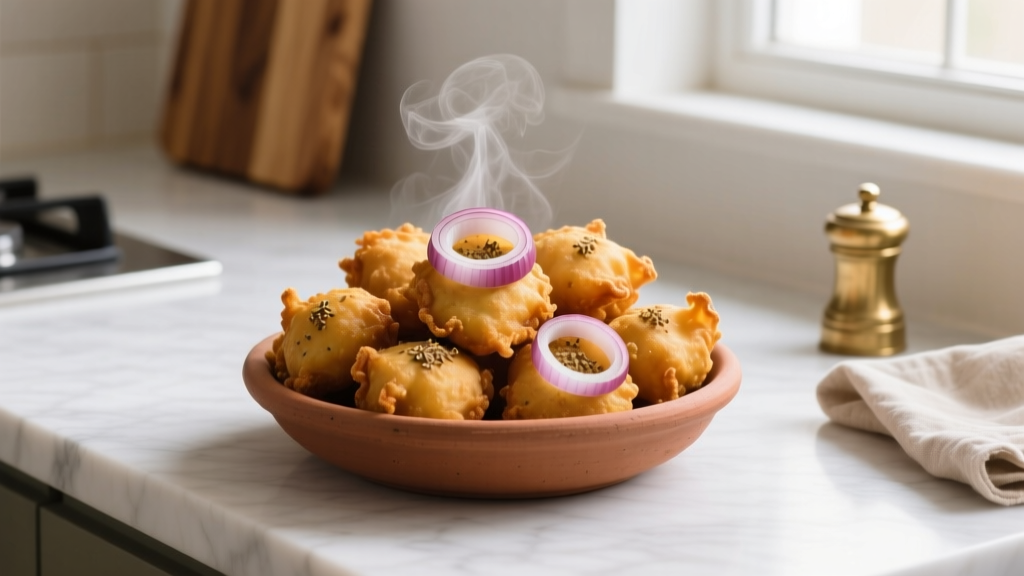 Onion Pakoda Recipe: Crispy Indian Snack in 20 Minutes