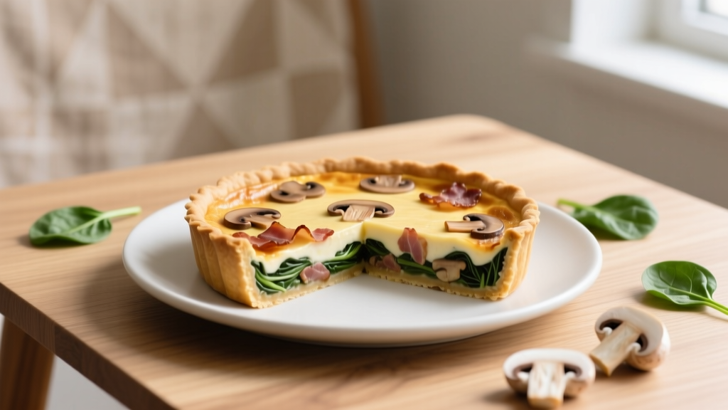 Quiche Lorraine Spinach Mushroom: Recipe & Tips