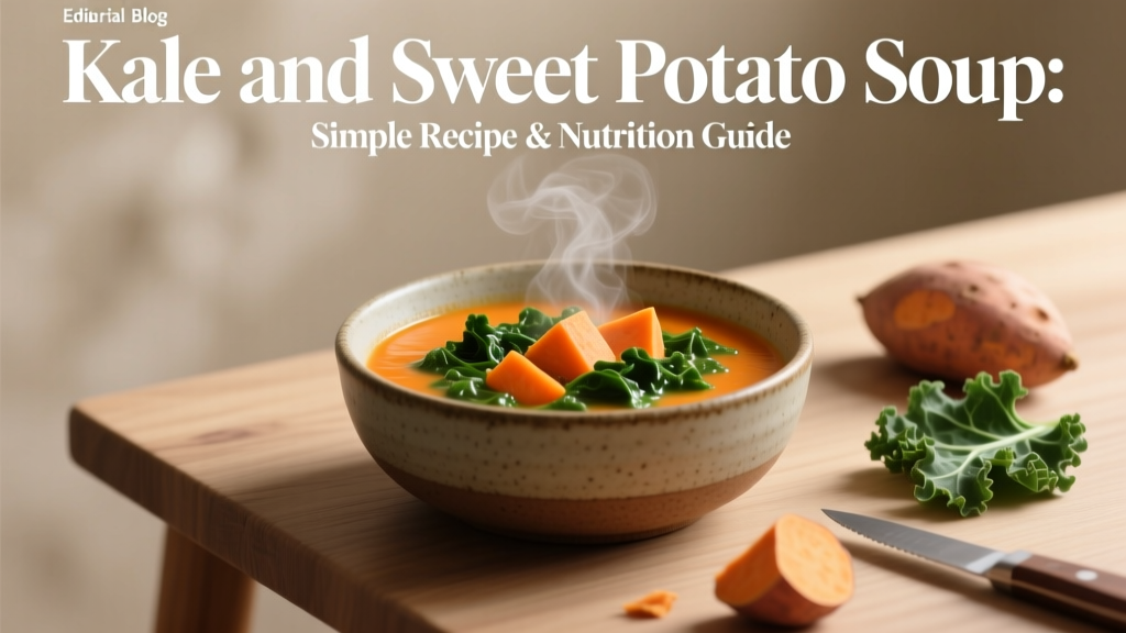 Kale and Sweet Potato Soup: Simple Recipe & Nutrition Guide