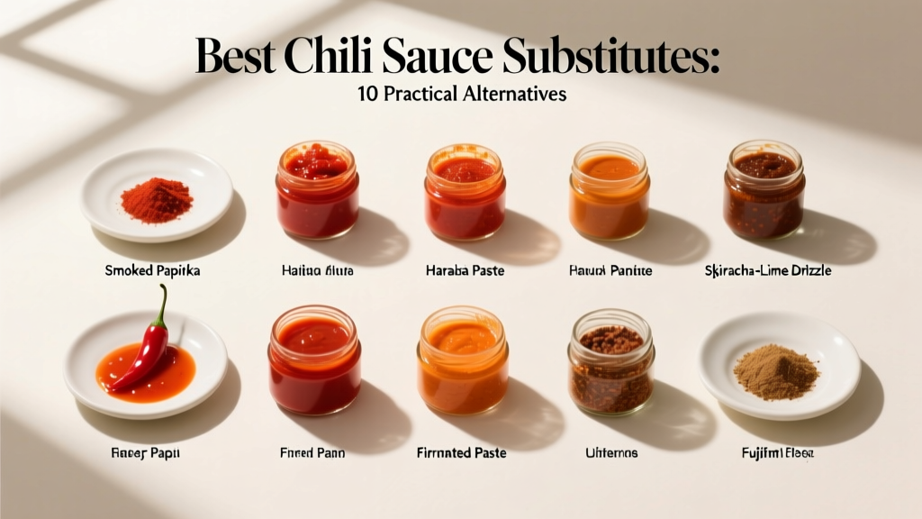 Best Chili Sauce Substitutes: 10 Practical Alternatives