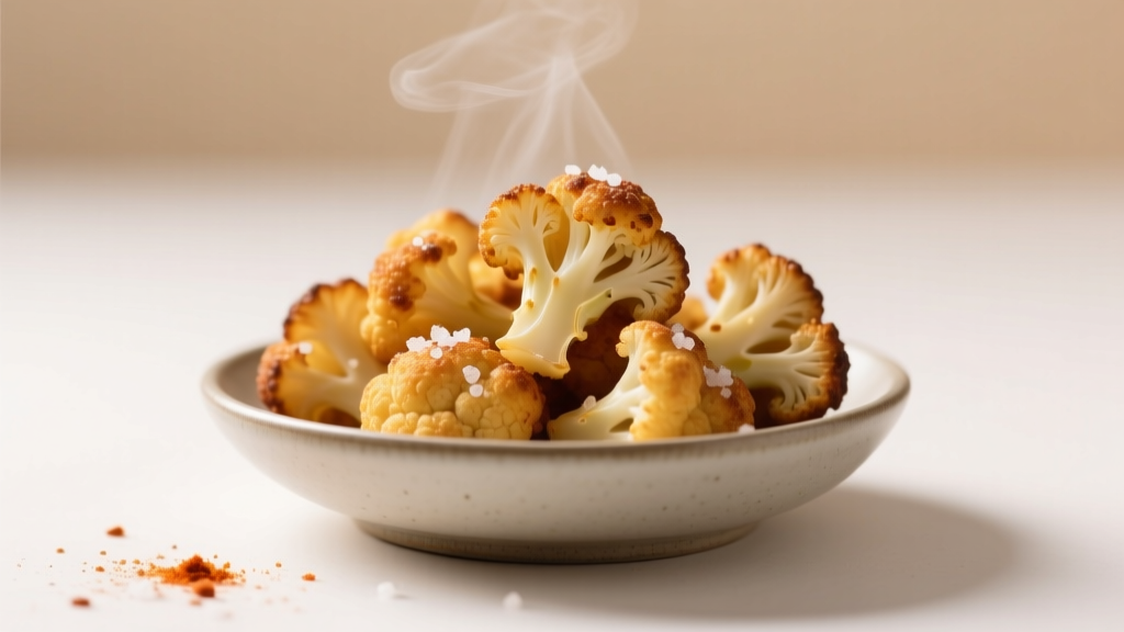 Crispy Baked Cauliflower Bites Recipe: Simple & Healthy Snack
