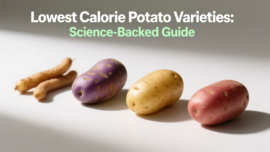 Lowest Calorie Potato Varieties: Science-Backed Guide