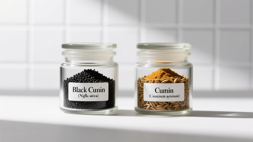 Black Cumin vs Cumin: Clear Botanical & Culinary Differences