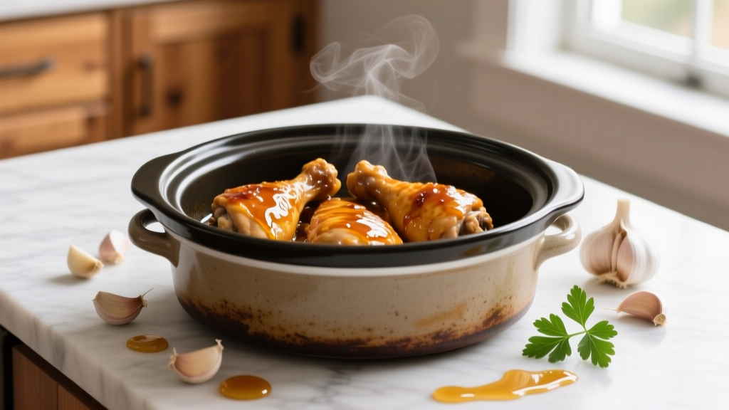 Perfect Crock Pot Honey Garlic Chicken Thighs Recipe