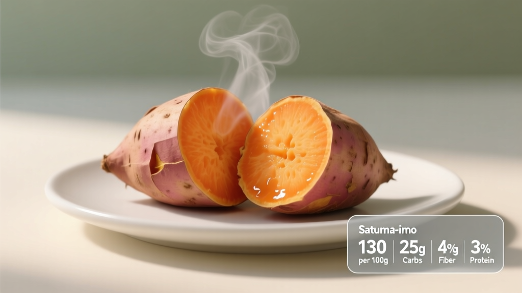 Japanese Sweet Potato Calories: Exact Counts & Nutrition Facts