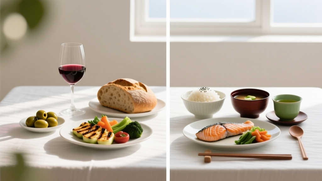 What Country Eats the Healthiest? Mediterranean vs Japanese Evidence