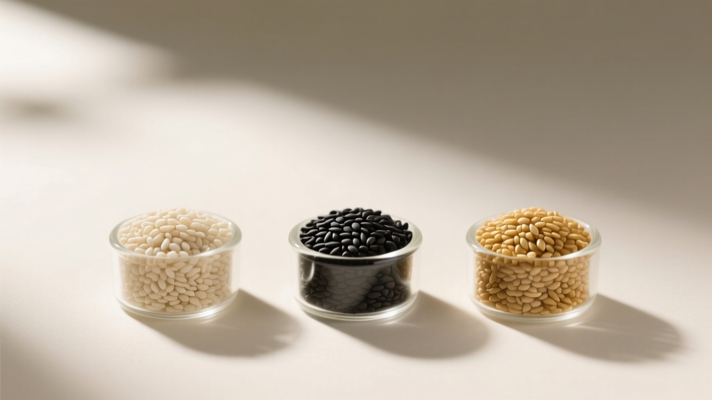 Sesame Seed Types: White, Black & Golden Compared