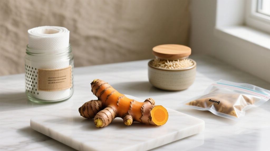 How to Store Turmeric Root: 3 Best Methods for Freshness