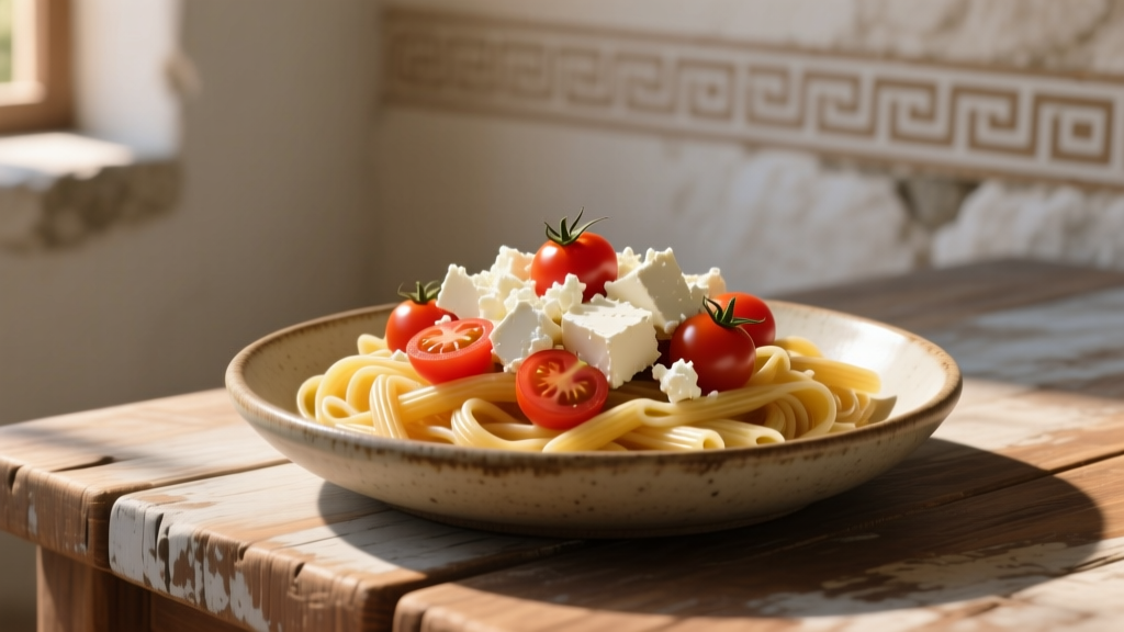 Feta Cheese & Tomato Pasta: The Authentic Greek Way (No Melting!)