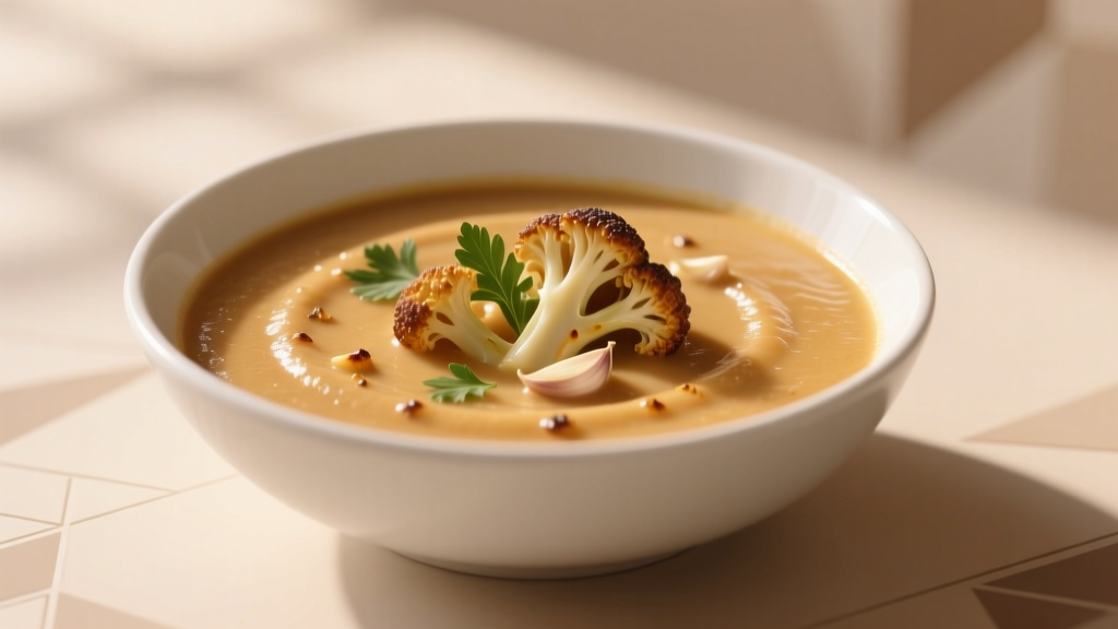 Roasted Cauliflower Soup: Creamy Without Cream