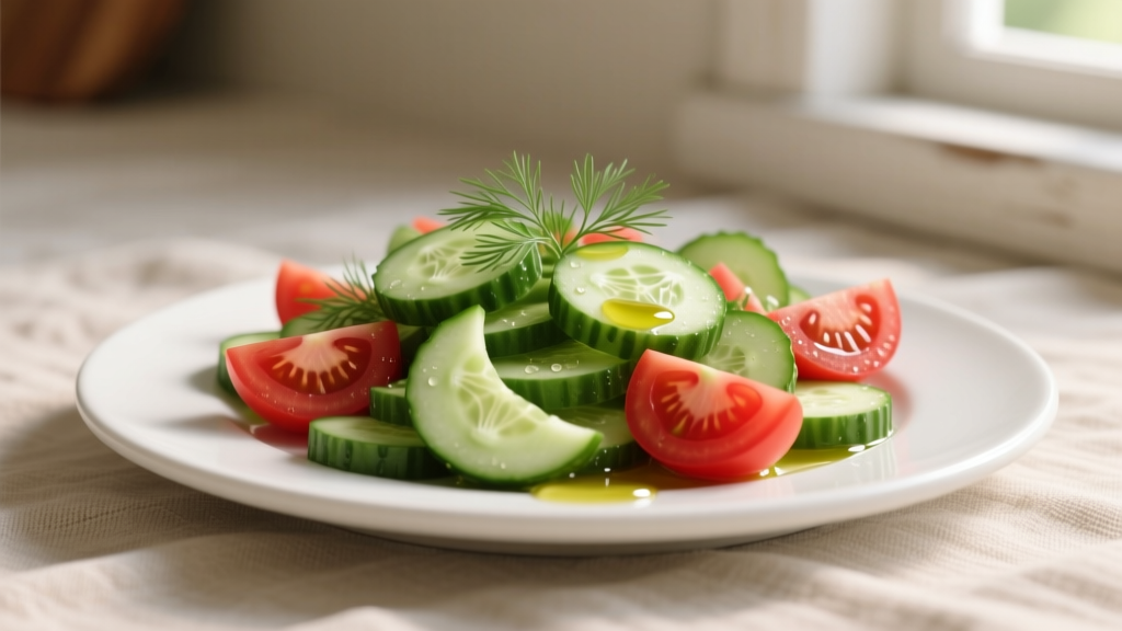 Cucumber Tomato Salad Recipe: Simple & Refreshing