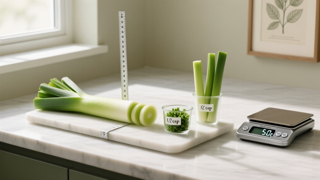 How Much of a Leek to Use: Precise Measurements for Cooking