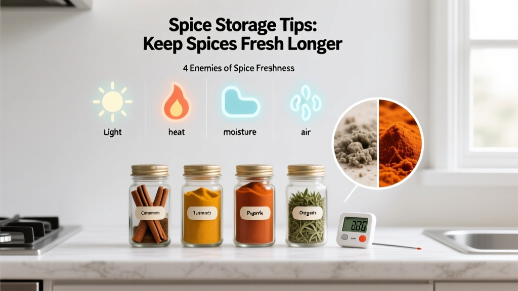 Spice Storage Tips: Keep Spices Fresh Longer