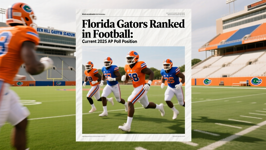 Florida Gators Ranked in Football: Current 2025 AP Poll Position