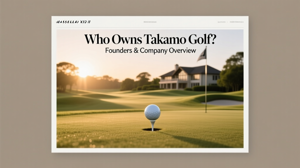 Who Owns Takomo Golf? Founders & Company Overview