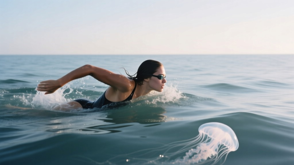 Did Trudy Ederle Swim Through Jellyfish? Yes