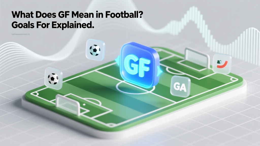 What Does GF Mean in Football? Goals For Explained