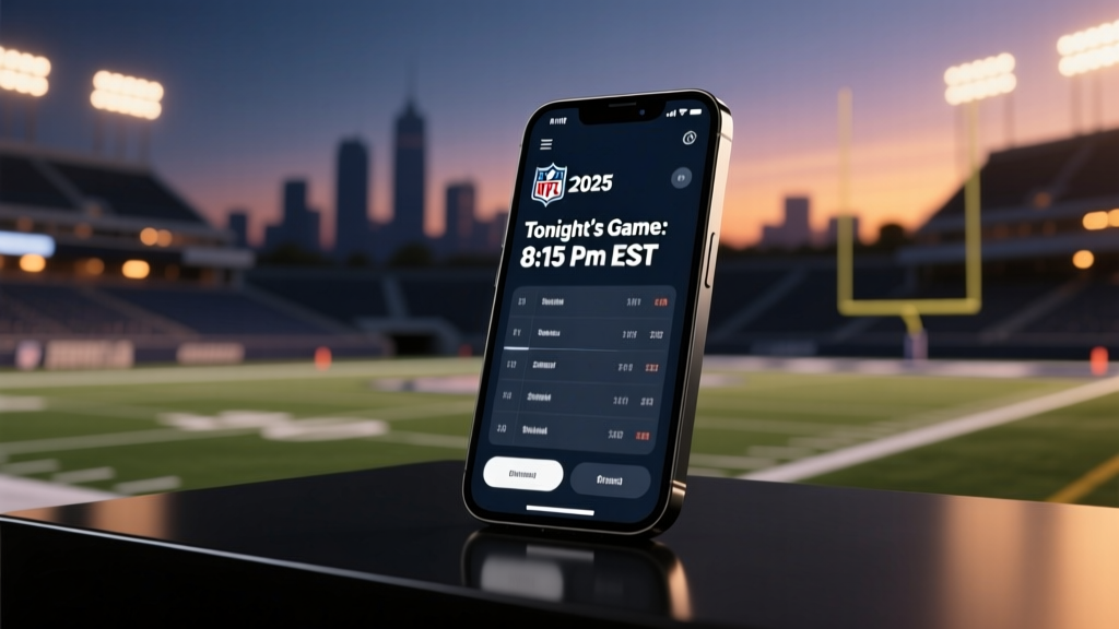 What Time Is the NFL Game On Tonight? 2025 Schedule