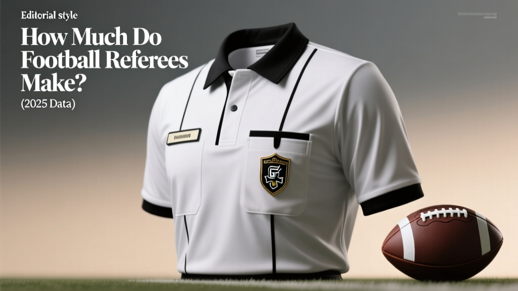 How Much Do Football Referees Make? (2025 Data)