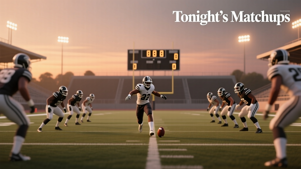 Who Playing Football Tonight? Key Matchups & Lineups