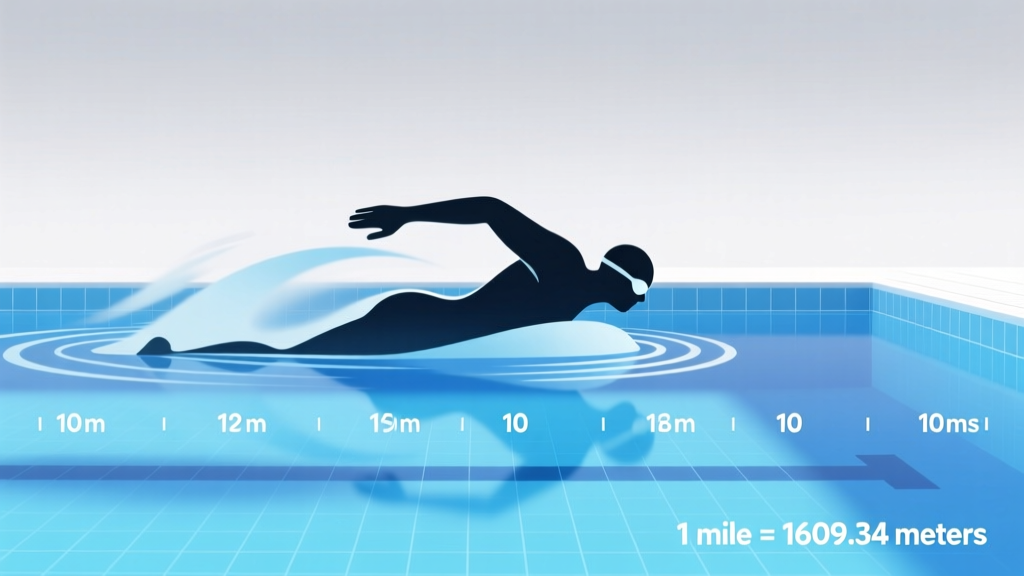 How Many Meters in a Mile Swimming? Exact Conversion & Laps