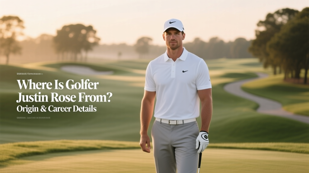 Where Is Golfer Justin Rose From? Origin & Career Details