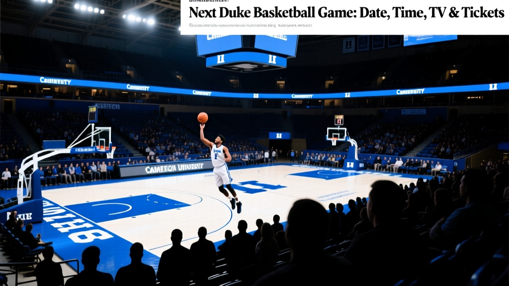 Next Duke Basketball Game: Date, Time, TV & Tickets