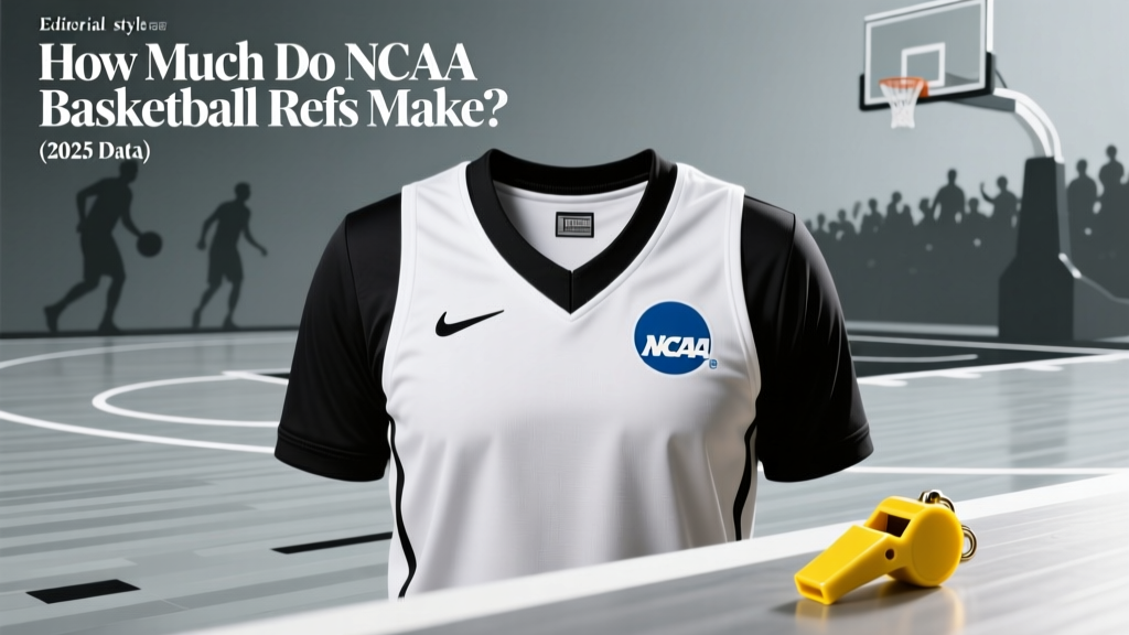How Much Do NCAA Basketball Refs Make? (2025 Data)