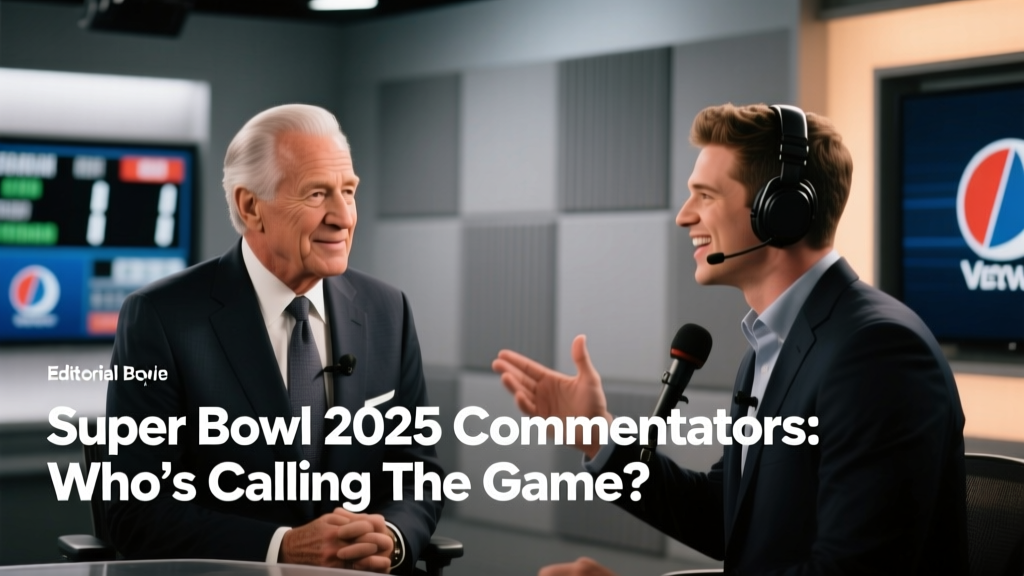 Super Bowl 2025 Commentators: Who's Calling the Game?
