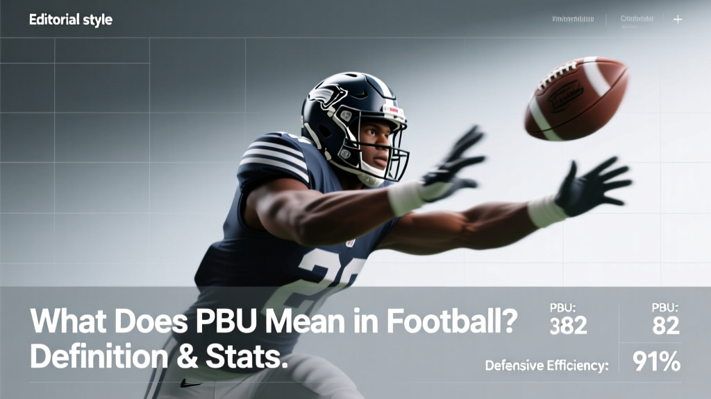 What Does PBU Mean in Football? Definition & Stats