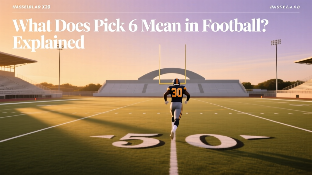 What Does Pick 6 Mean in Football? Explained