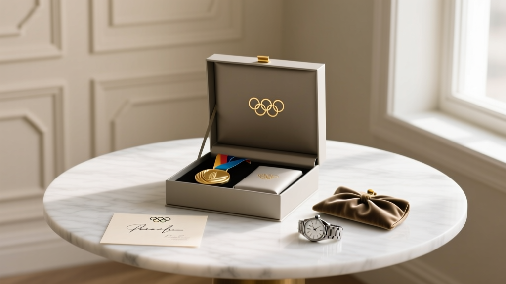 What's Inside the Olympic Medalist Gift Box?