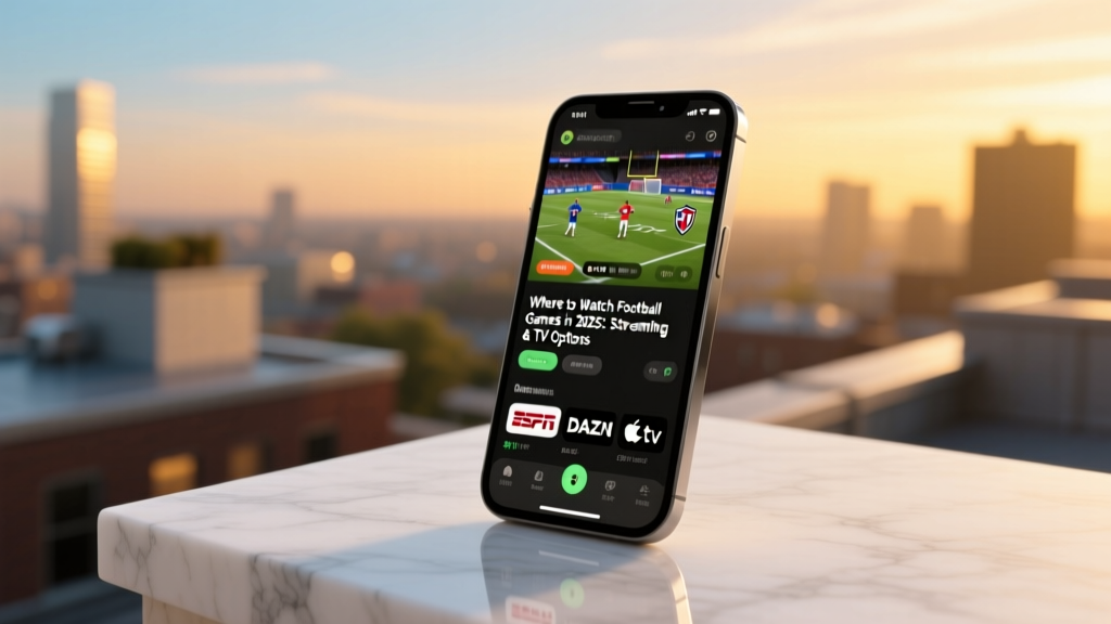 Where to Watch Football Games in 2025: Best Streaming & TV Options