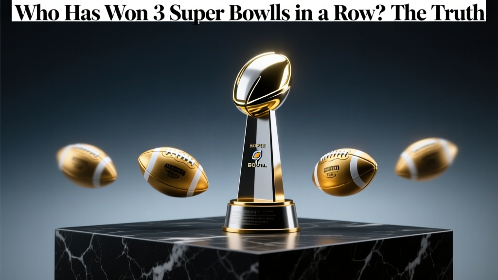 Who Has Won 3 Super Bowls in a Row? The Truth