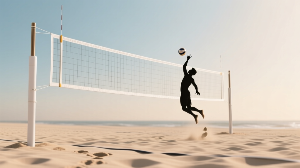 Beach Volleyball Net Height: Official Measurements
