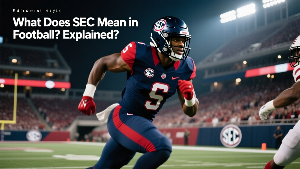 What Does SEC Mean in Football? Explained
