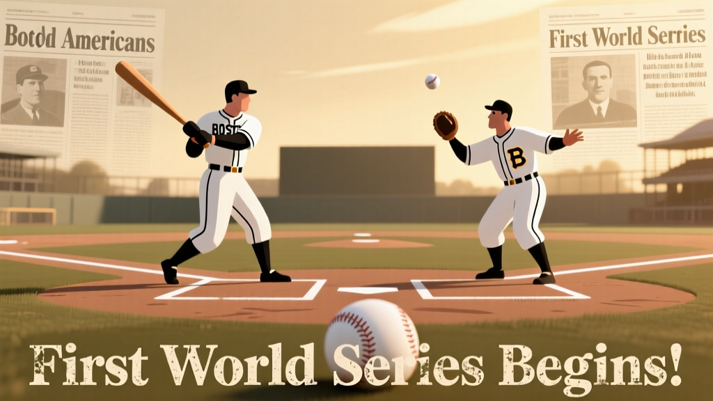 When Was the First World Series in Baseball?