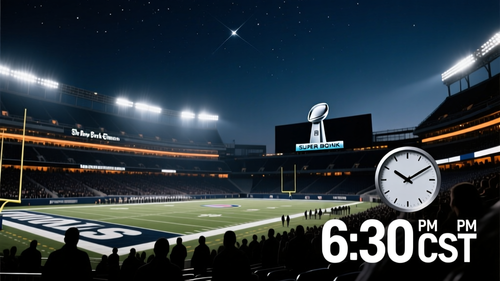 Super Bowl Start Time CST: What Time Does It Begin?