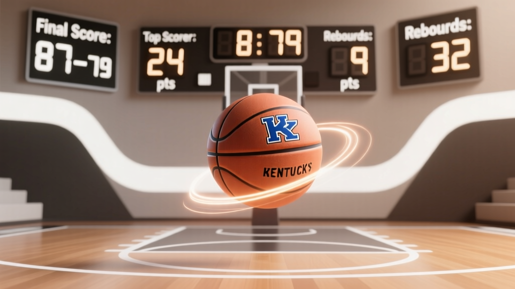 Kentucky Basketball Score Today: Final Result & Stats